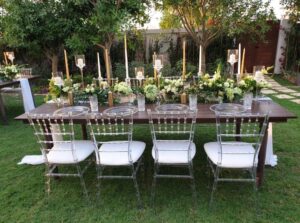 Acrylic Chiavari Chair for rent in Dubai, Abu Dhabi and UAE