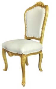 Eliza Gold Dior Chair