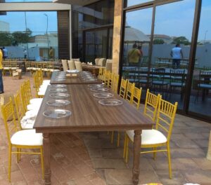 Dark Majestic Dining Table - Image 5