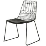 Black Wire Dining Chair
