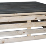 CRATE SQUARE COFFEE  TABLE