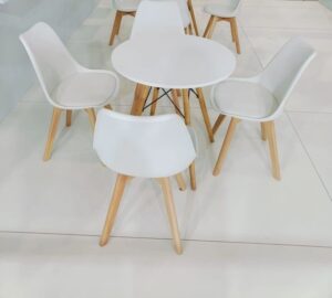 Scandinavian Round Dining Table - Image 2