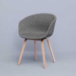 Grey Scandinavian Armchair