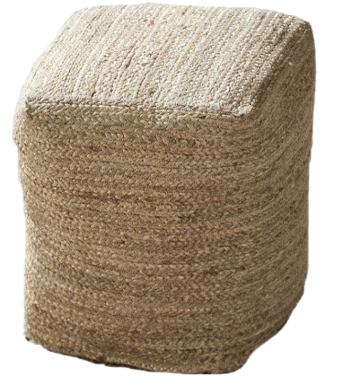 Jute-Ottoman-Square-for-rent-in-Dubai.png JUTE OTTOMAN - SQUARE - Image 1