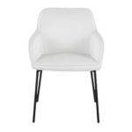 ELZEN WHITE ARM CHAIR