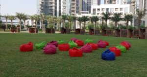 Red Bean Bag - Image 3