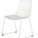White Wire Chair