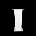 WHITE PODIUM