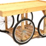 Wooden Rustic Cart