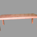 COLONIAL BEIGE RECT DINNING TABLE
