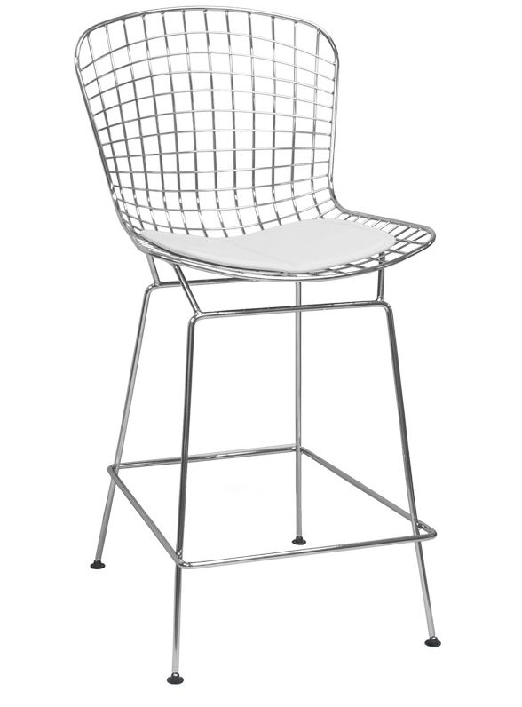 wire-bar-stool.png Silver Wire Bar Stool - Image 1