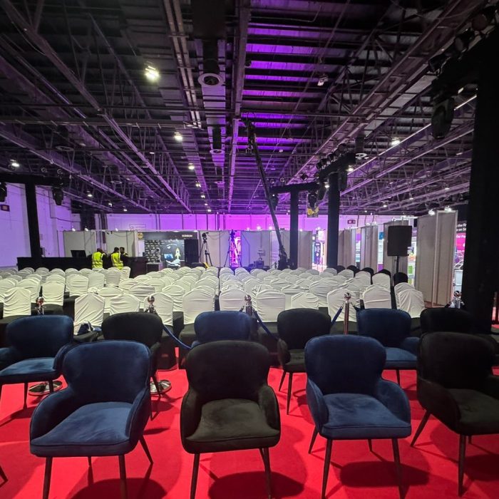 Madison Chairs and Banquet chairs- corporate events setup 2 for rent in Dubai, Abu Dhabi and UAE. Perfect for Corporate Events, Exhibitions, Weddings, Lounge Events, Intimate Gatherings and social gatherings